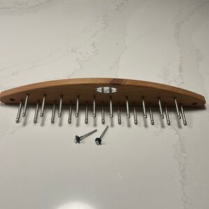 Woodlore Cedar Wall Tie Rack